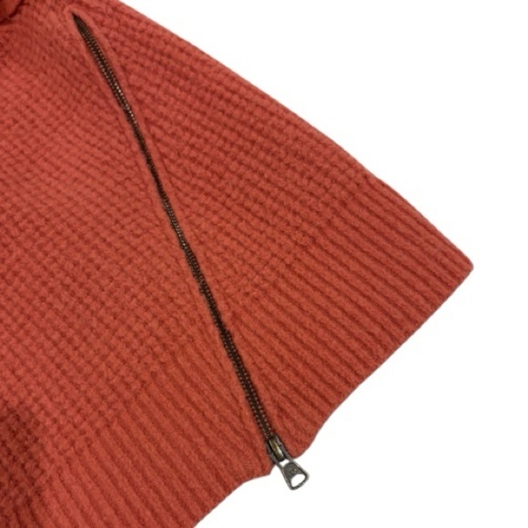 Anthropologie Pilcro Side-zip Sweater Hoodie In Pink Size Small - Picture 7 of 10